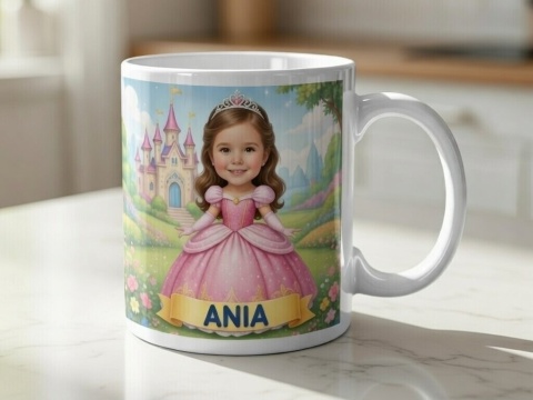 MAŁA KSIĘŻNICZKA - Personalizowany Kubek z Nadrukiem