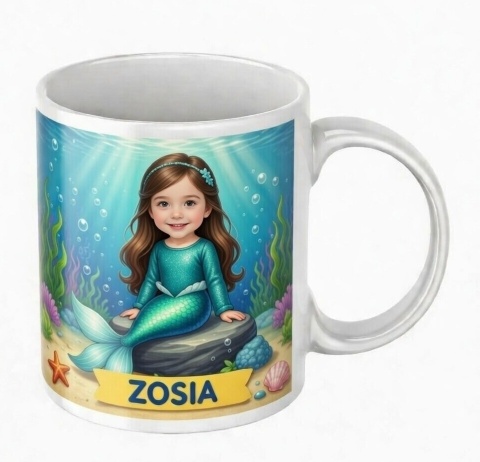 MAŁA SYRENKA – Personalizowany Kubek z Nadrukiem
