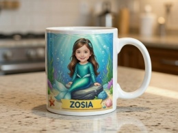 MAŁA SYRENKA – Personalizowany Kubek z Nadrukiem