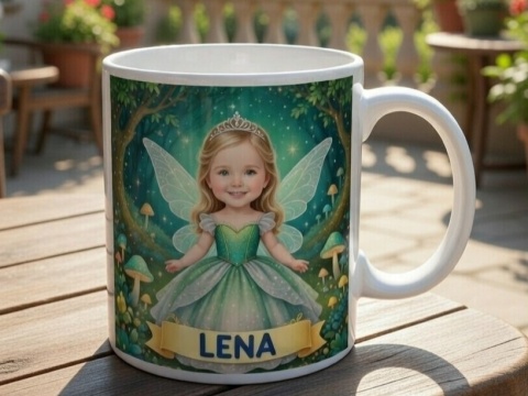 MAŁA WRÓŻKA – Personalizowany Kubek z Nadrukiem