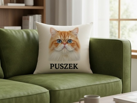 Personalizowana poduszka z portretem Twojego kota