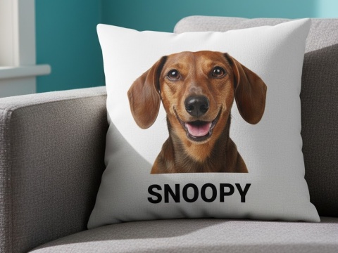 Personalizowana poduszka z portretem Twojego psa